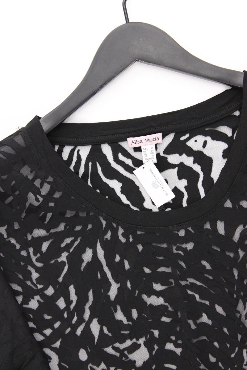 Alba Moda T-Shirt Gr. 48 Kurzarm schwarz