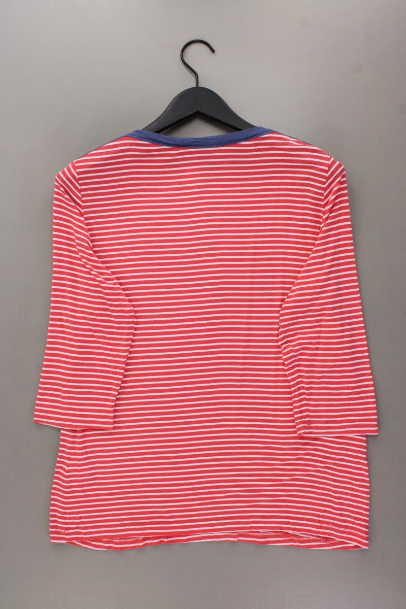 Navigazione Ringelshirt Gr. 40 gestreift 3/4 Ärmel rosa aus Viskose