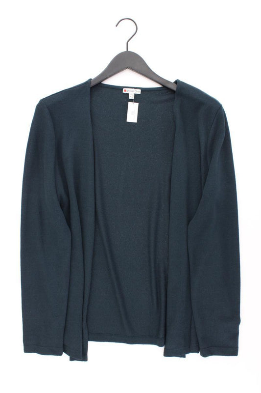 Street One Strickjacke Gr. 42 neuwertig Langarm grün aus Viskose