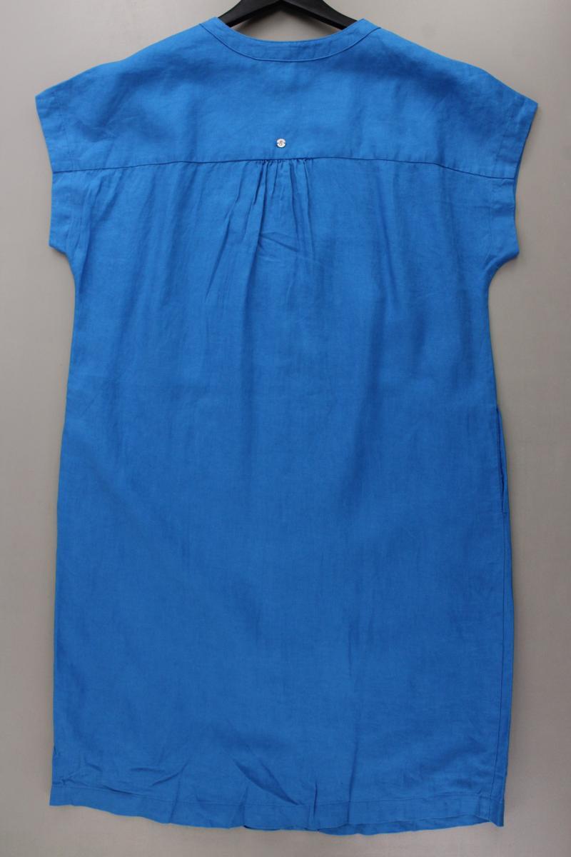 Bonita Leinenkleid Gr. 42 neuwertig Kurzarm blau