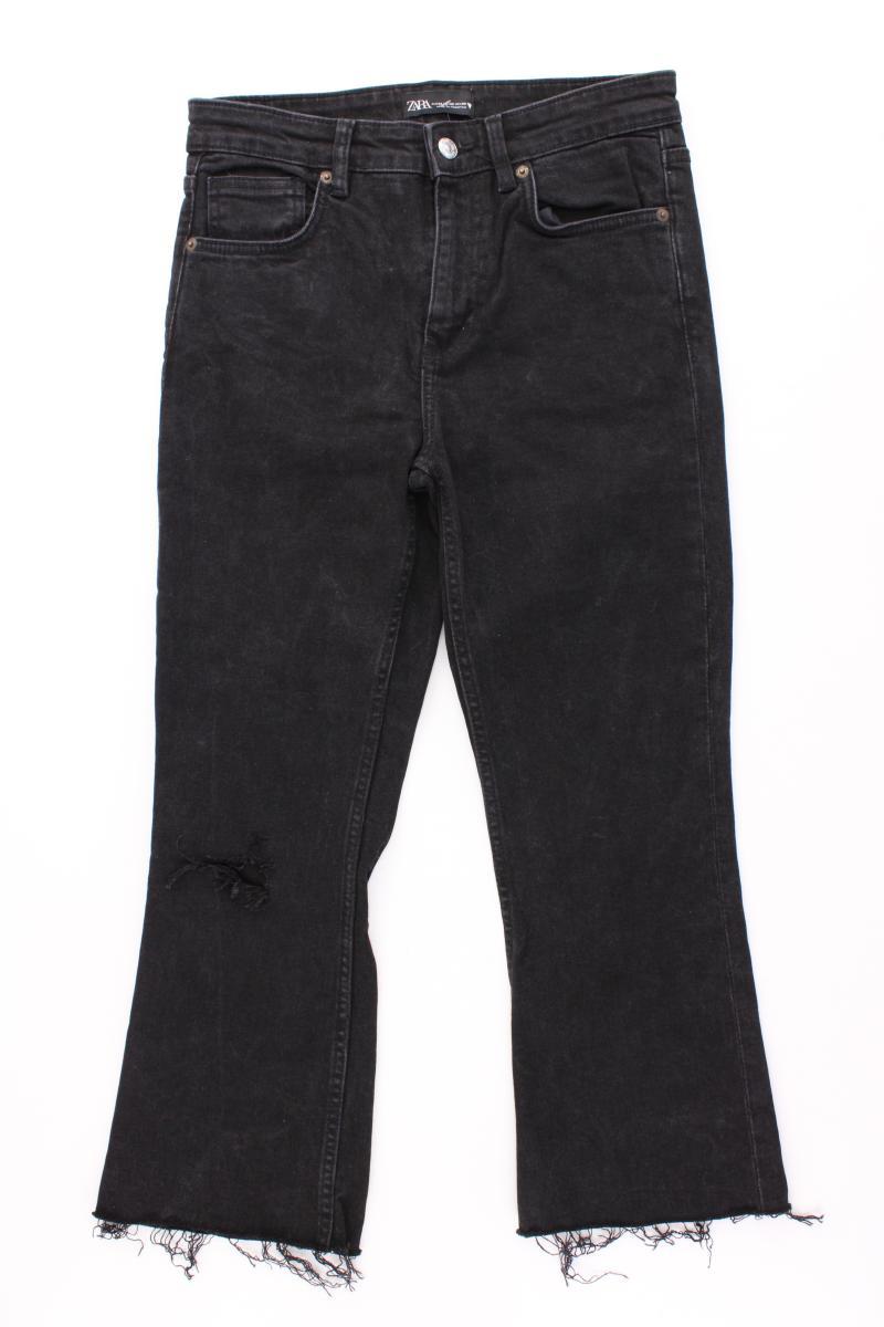 Zara 7/8 Jeans Gr. 38 schwarz