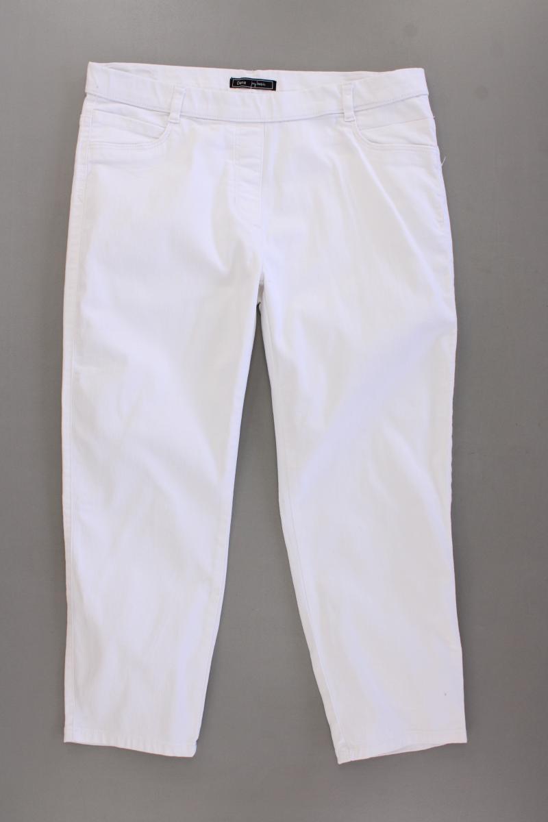 Bonita 7/8 Hose Gr. 40 weiß aus Baumwolle
