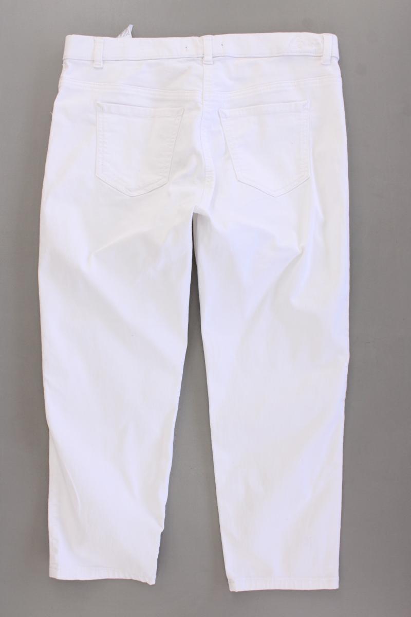 Bonita 7/8 Hose Gr. 40 weiß aus Baumwolle