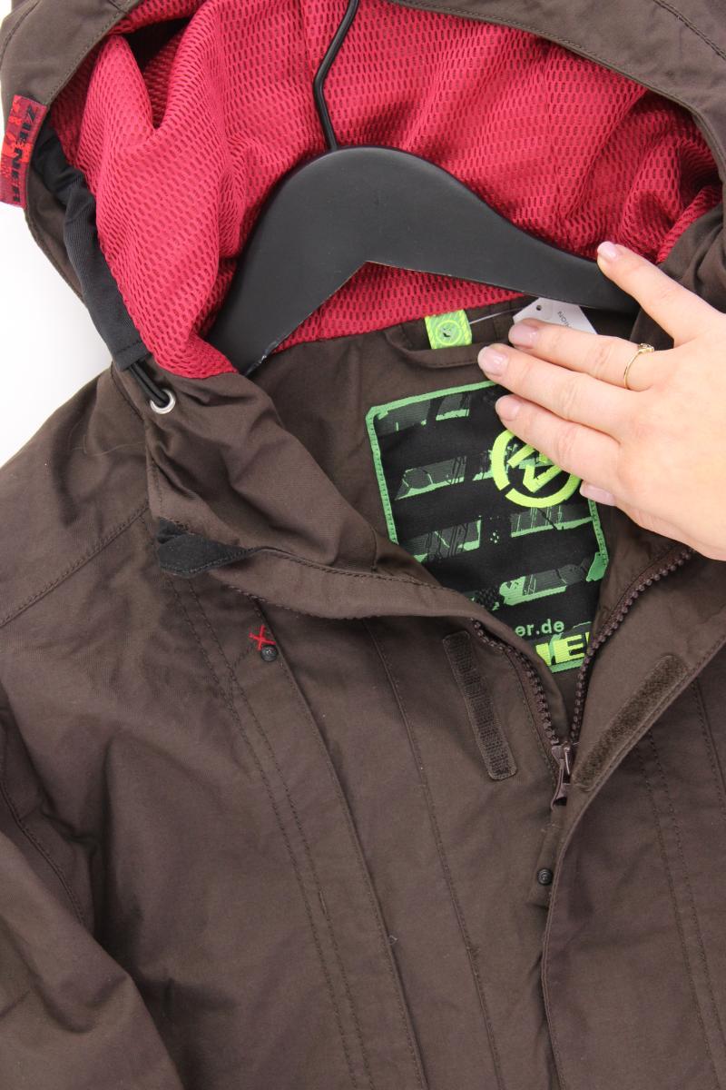 Ziener Winterjacke für Herren Gr. L braun aus Polyamid
