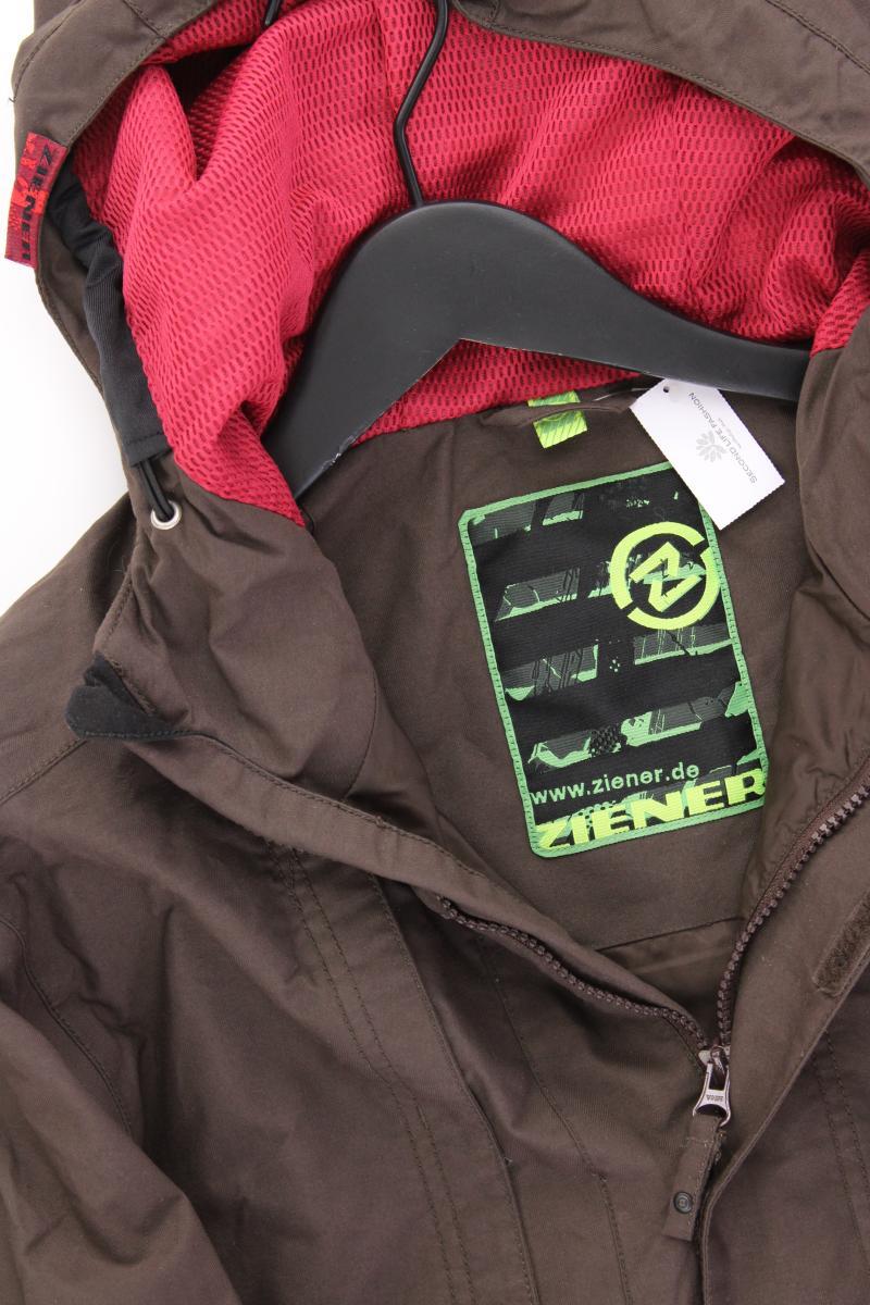 Ziener Winterjacke für Herren Gr. L braun aus Polyamid