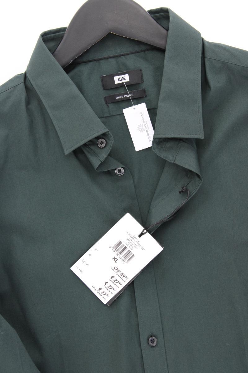 WE Fashion Langarmhemd für Herren Gr. XL neu mit Etikett Neupreis: 27,99€! grün