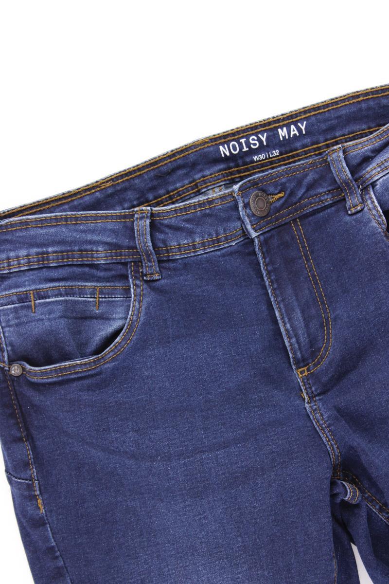 Noisy May Skinny Jeans Gr. W30/L32 blau aus Baumwolle