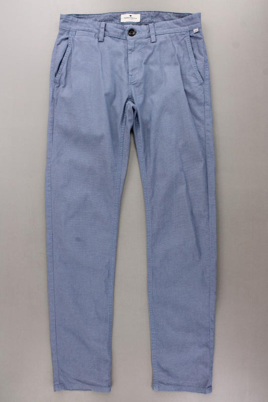 Tom Tailor Chinohose für Herren Gr. W30/L32 blau aus Baumwolle