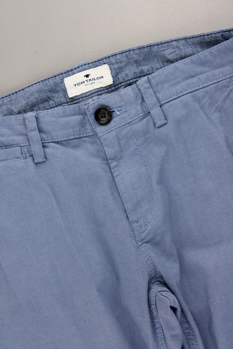 Tom Tailor Chinohose für Herren Gr. W30/L32 blau aus Baumwolle