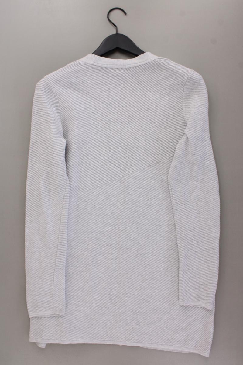 Street One Strickjacke Gr. 38 Langarm grau aus Viskose