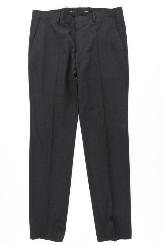 ROY ROBSEN Anzughose für Herren Gr. Langgröße 102 grau aus Polyester