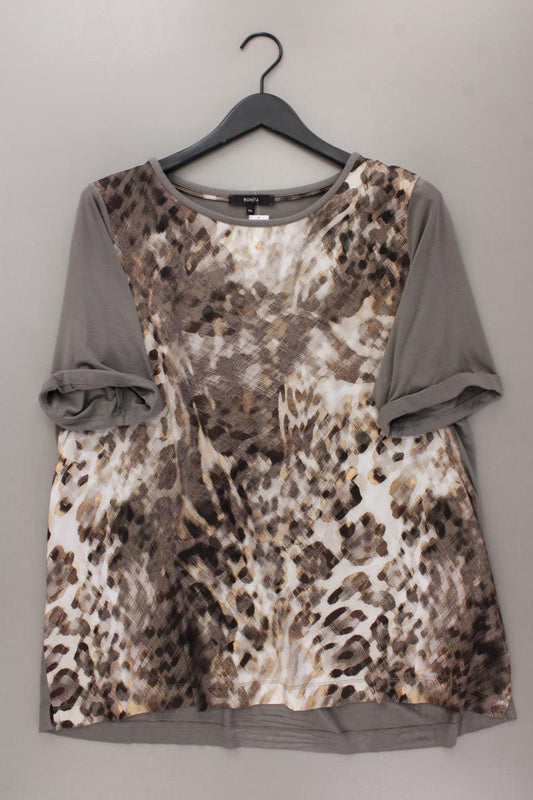 Bonita Kurzarmbluse Gr. XXL grau aus Polyester