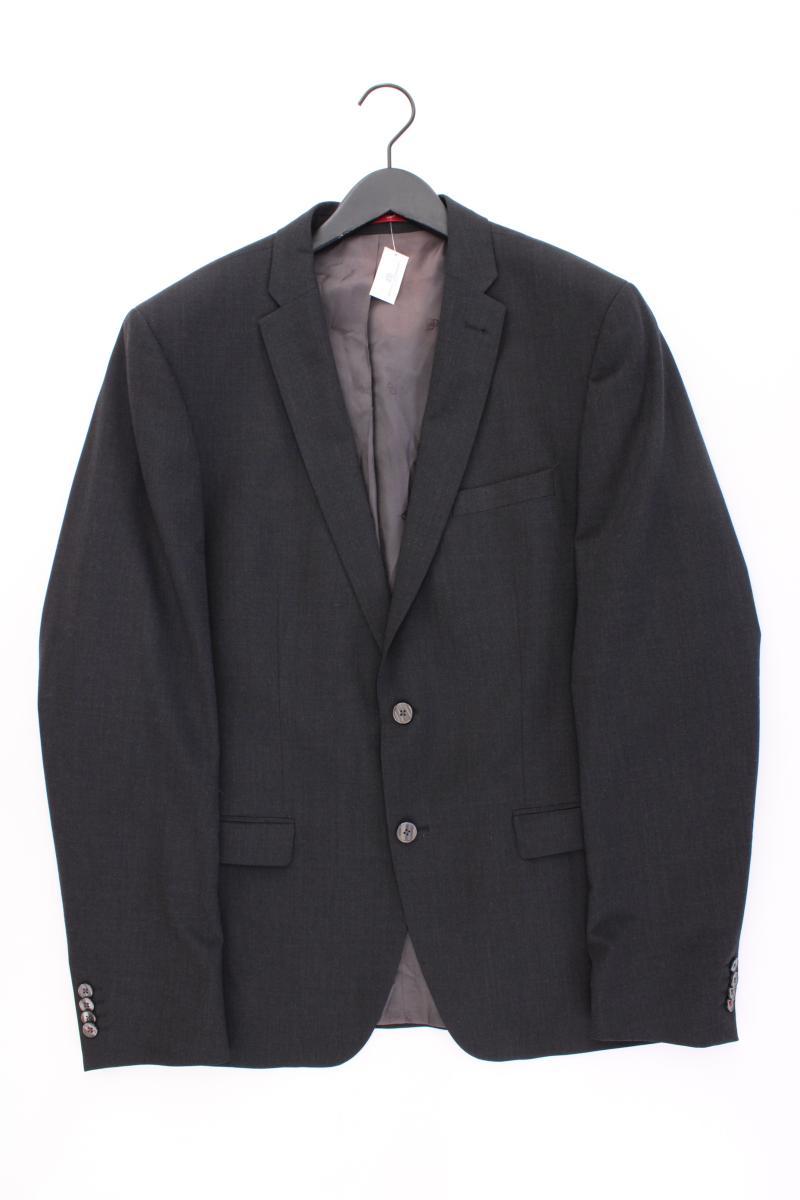 ROY ROBSEN Longsakko für Herren Gr. Langgröße 106 grau aus Polyester