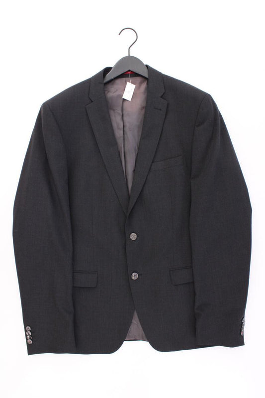 ROY ROBSEN Longsakko für Herren Gr. Langgröße 106 grau aus Polyester