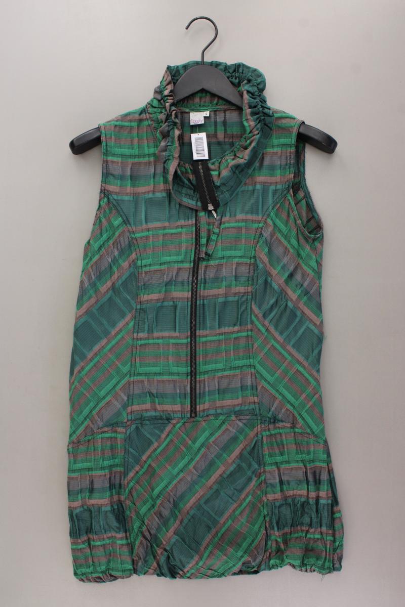 Liberty Longbluse Gr. L kariert Ärmellos grün aus Polyester