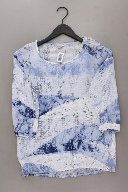 Liberty Classic Bluse Gr. M 3/4 Ärmel blau aus Viskose