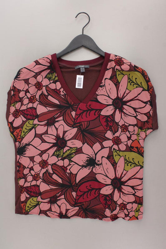 Esprit Kurzarmbluse Gr. M mit Blumenmuster lila