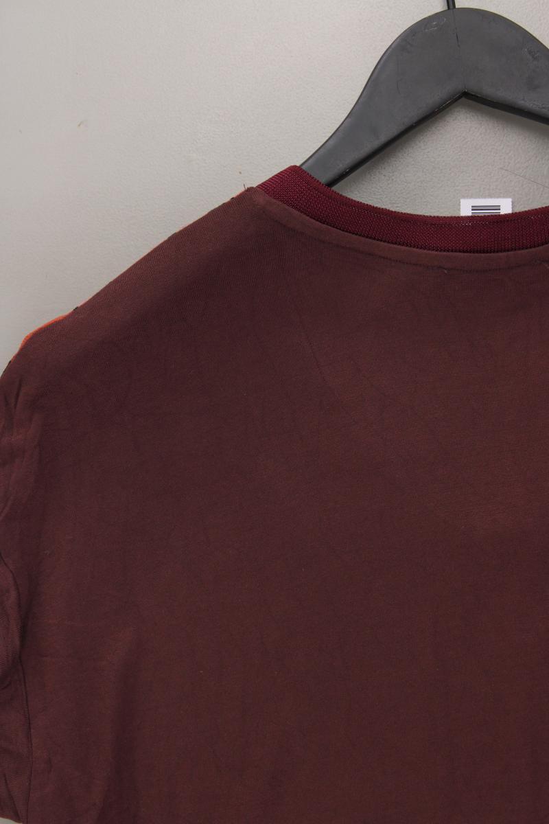 Esprit Kurzarmbluse Gr. M mit Blumenmuster lila