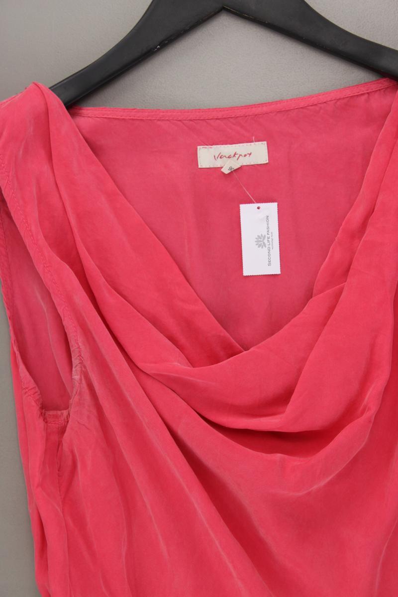 Jackpot Kleid Gr. 36 Ärmellos pink aus Cupro