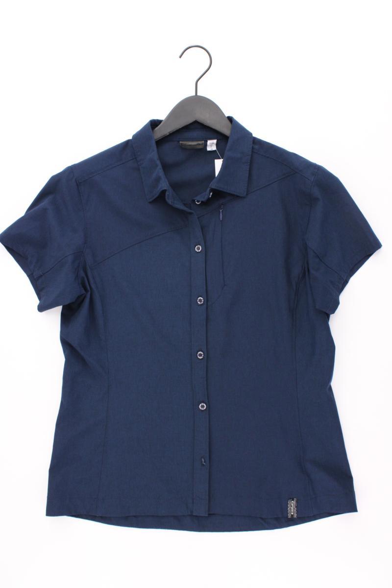 Icepeak Kurzarmbluse Gr. 40 blau aus Polyester