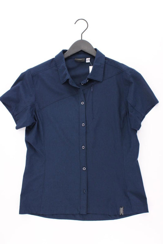 Icepeak Kurzarmbluse Gr. 40 blau aus Polyester