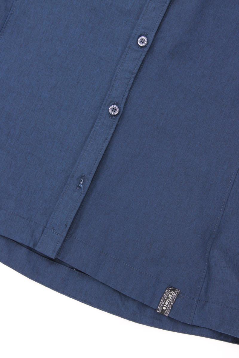 Icepeak Kurzarmbluse Gr. 40 blau aus Polyester