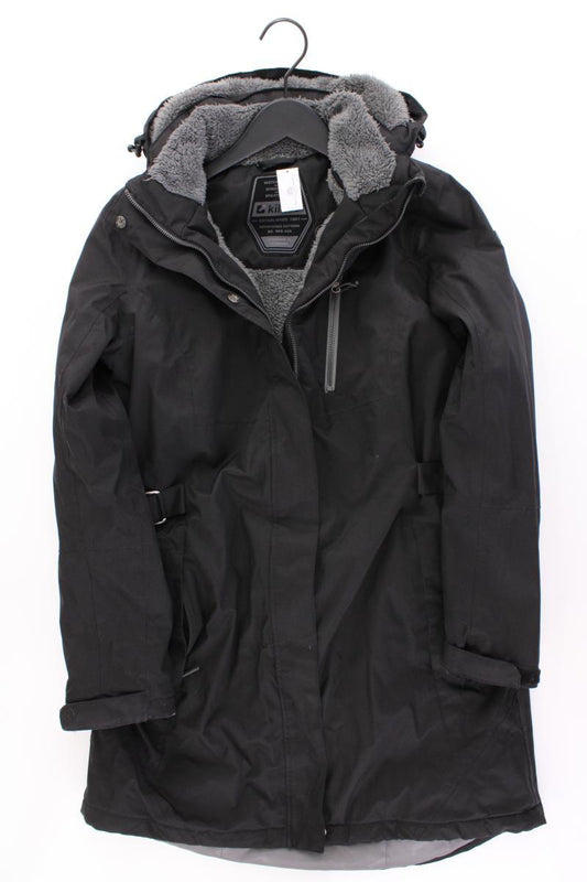 Killtec Wintermantel Gr. 38 schwarz aus Polyester