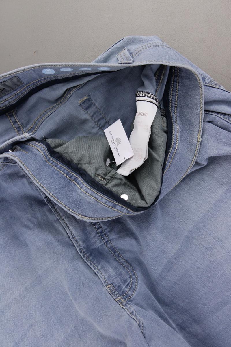 Pierre Cardin Straight Jeans für Herren Gr. 64 blau aus Baumwolle