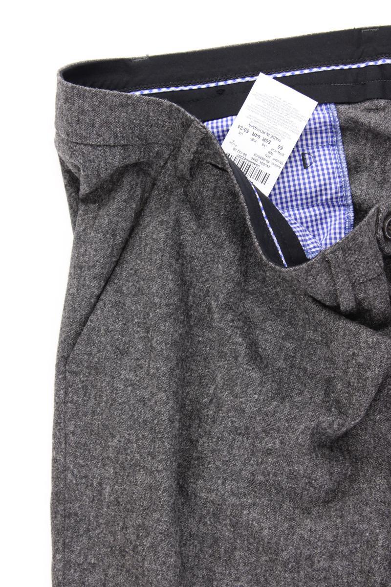 Brax Wollhose für Herren Gr. 66 Modell Jan grau