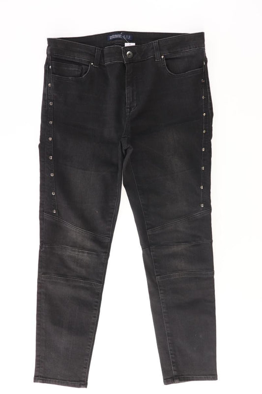 Zara Skinny Jeans Gr. 42 mit Nieten schwarz