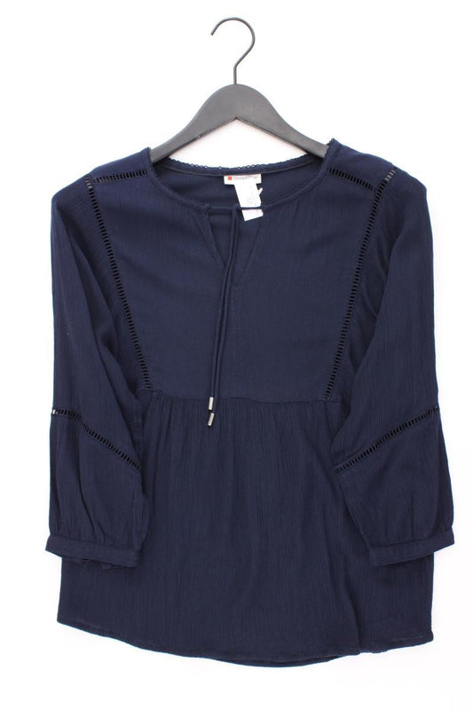 Street One Classic Bluse Gr. 34 3/4 Ärmel blau