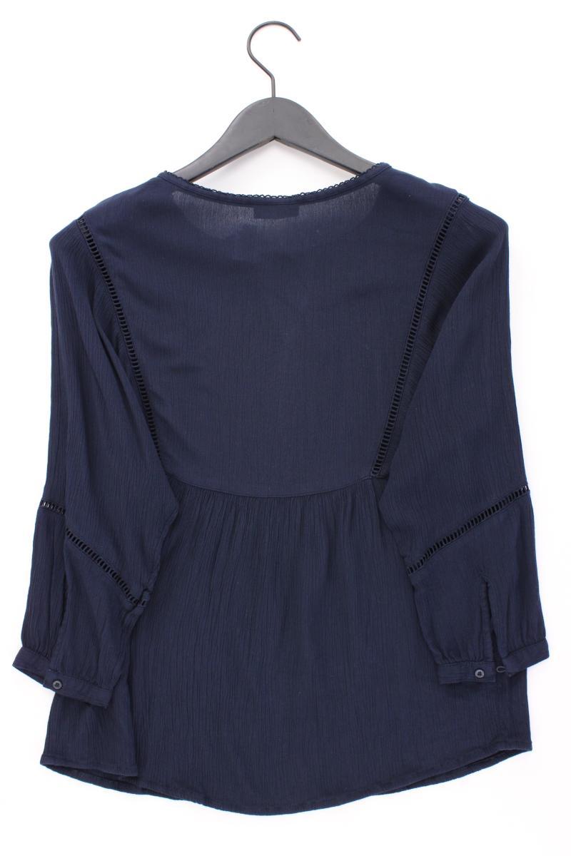 Street One Classic Bluse Gr. 34 3/4 Ärmel blau