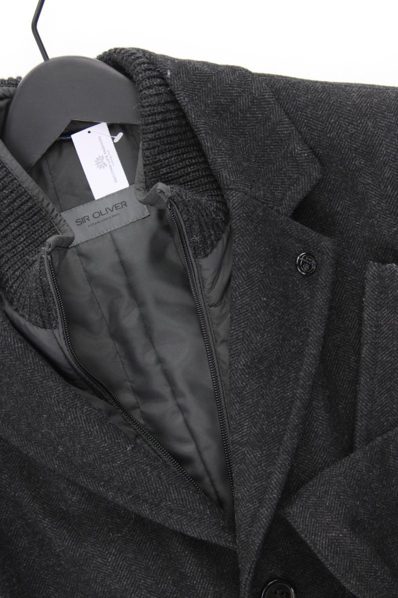 Sir Oliver Wollmantel für Herren Gr. Langgröße 98 grau