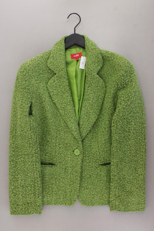 Outfit Blazer mit Wolle Gr. 40 Vintage grün