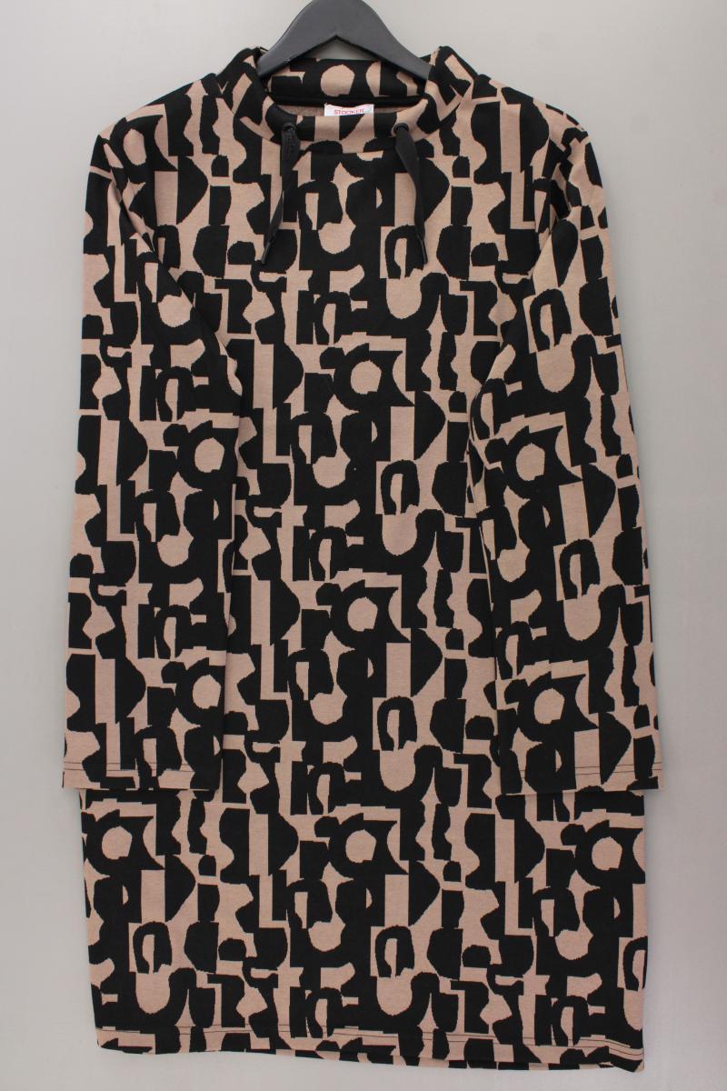 Stooker Langarmkleid Gr. 48/50 braun aus Polyester