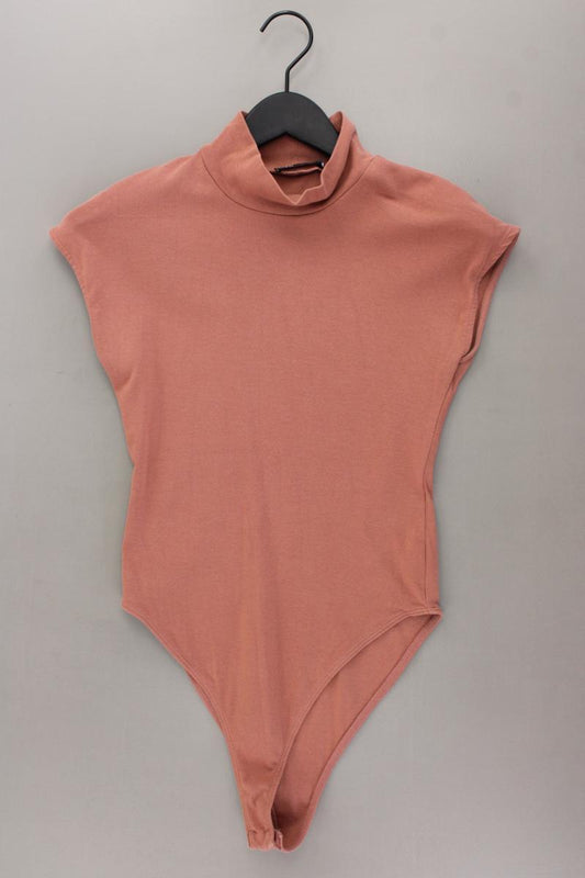 Zara Shirtbody Gr. M Kurzarm braun