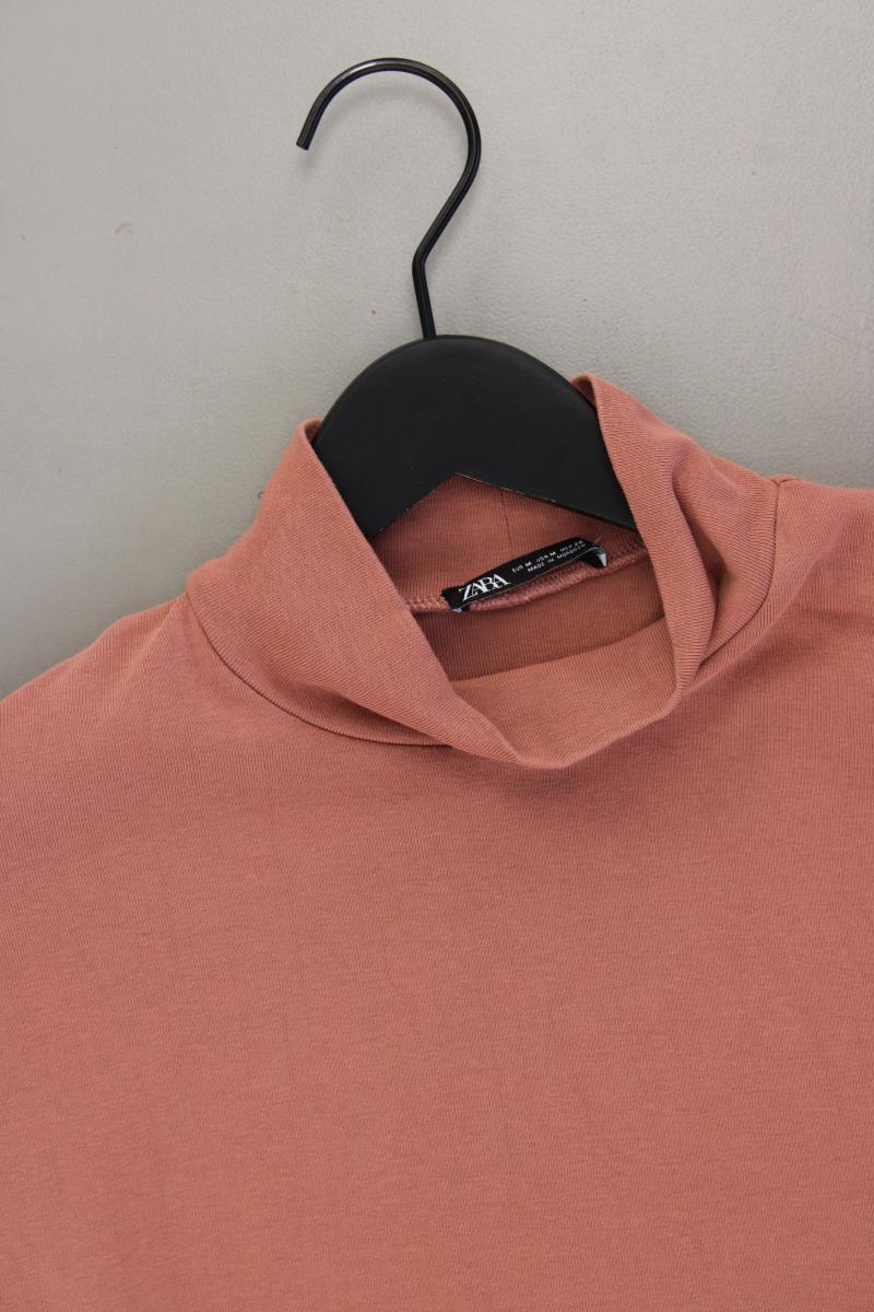 Zara Shirtbody Gr. M Kurzarm braun