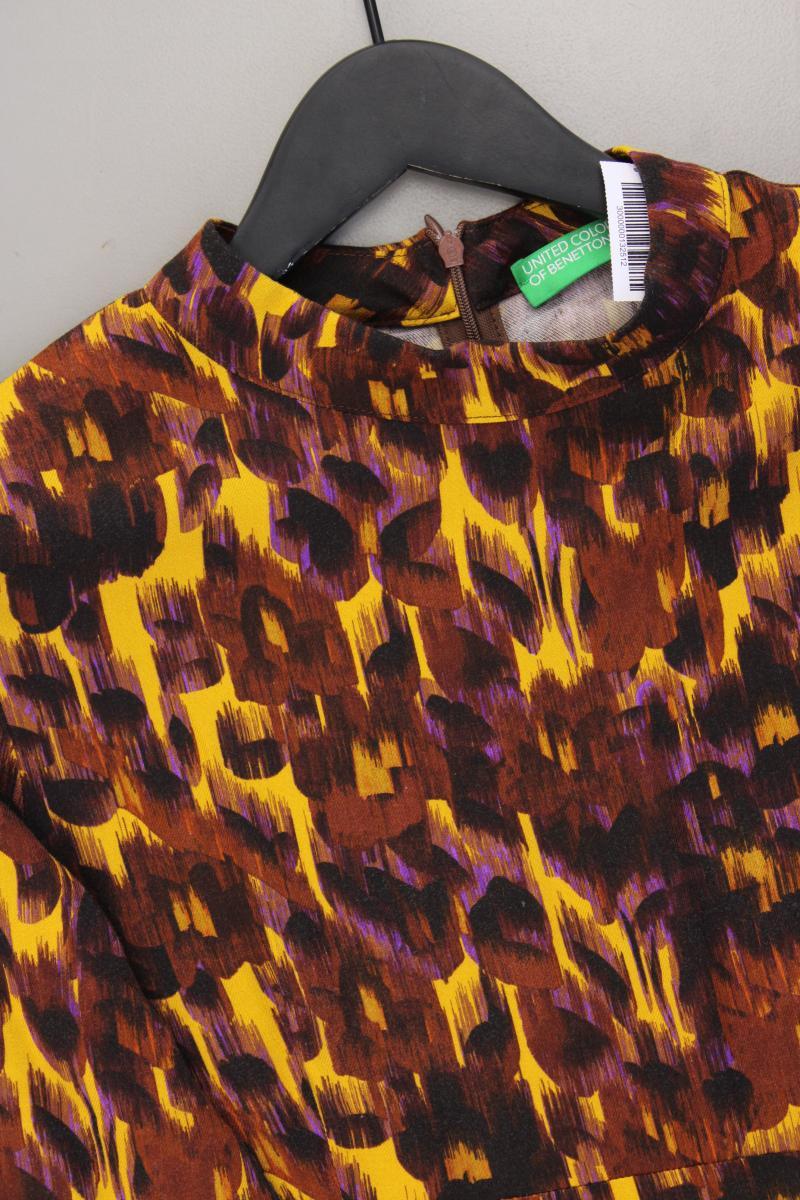United Colors of Benetton Langarmkleid Gr. S mehrfarbig aus Viskose