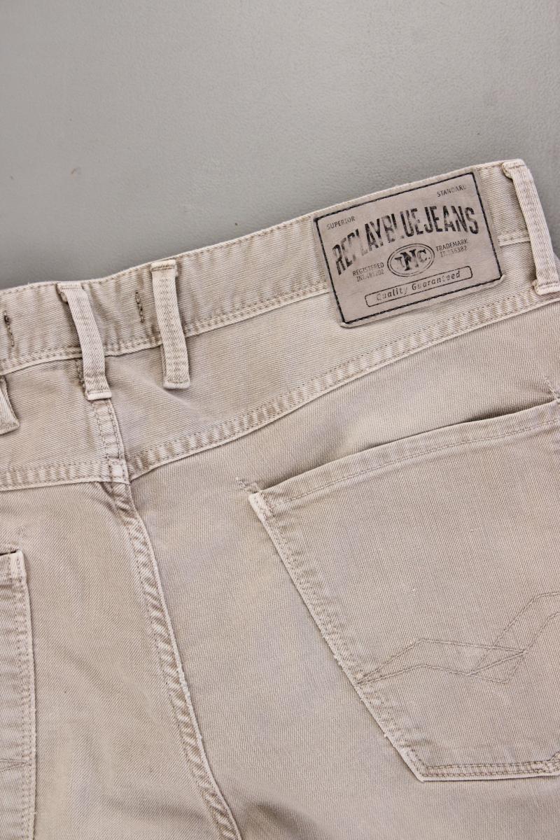 Replay Straight Jeans für Herren Gr. W33/L34 creme