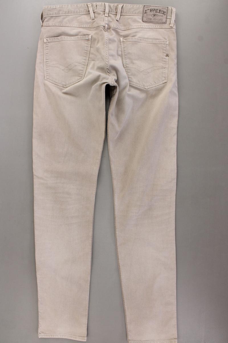 Replay Straight Jeans für Herren Gr. W33/L34 creme