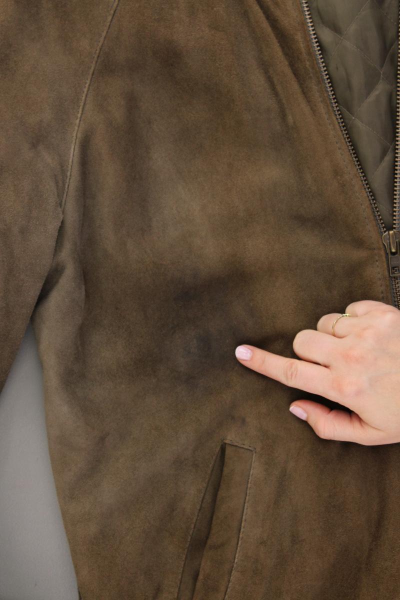 Asos Lederjacke für Herren Gr. L braun