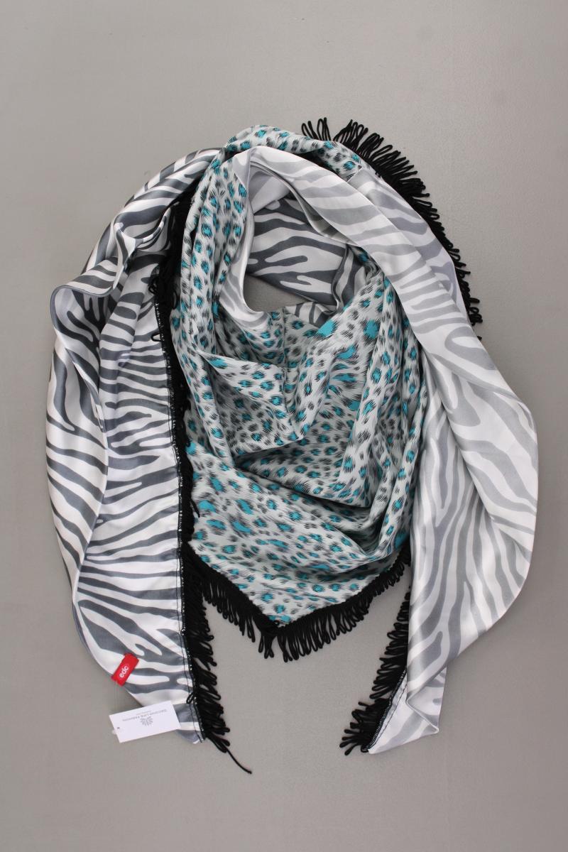 edc by Esprit Tuch mit Tierdruck neuwertig grau