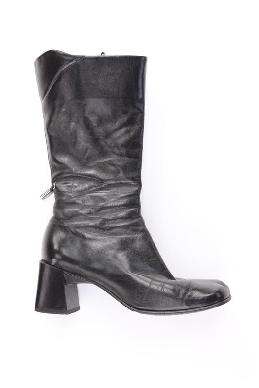 Peter Kaiser High-Heel Stiefel Gr. 36 Vintage schwarz aus Leder