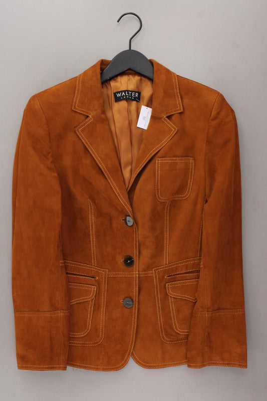Walter Leder Blazer Wildlederblazer Gr. 38 Vintage braun