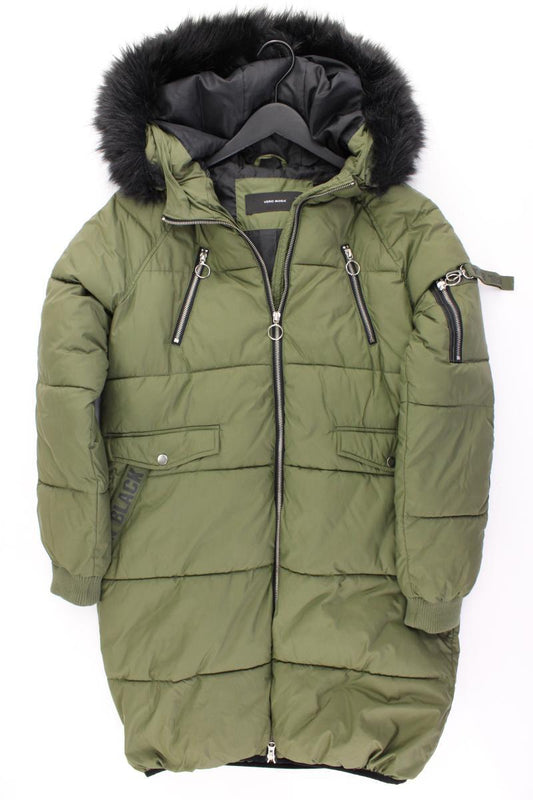 Wintermantel Gr. S neuwertig olivgrün