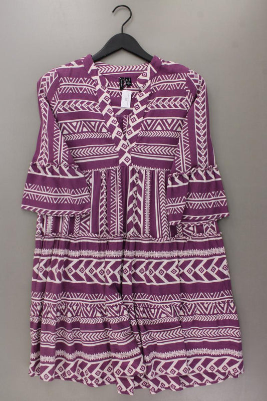 Vero Moda Sommerkleid Gr. M 3/4 Ärmel lila aus Baumwolle