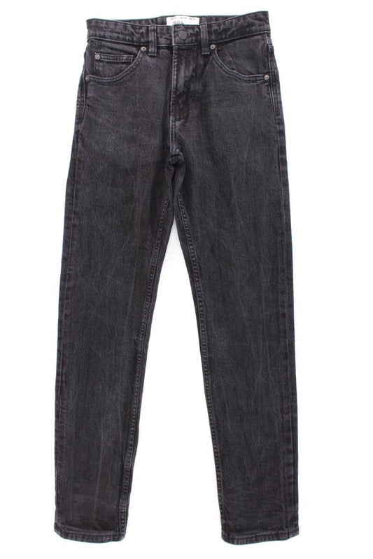 Pull&Bear Straight Jeans Gr. 36 grau