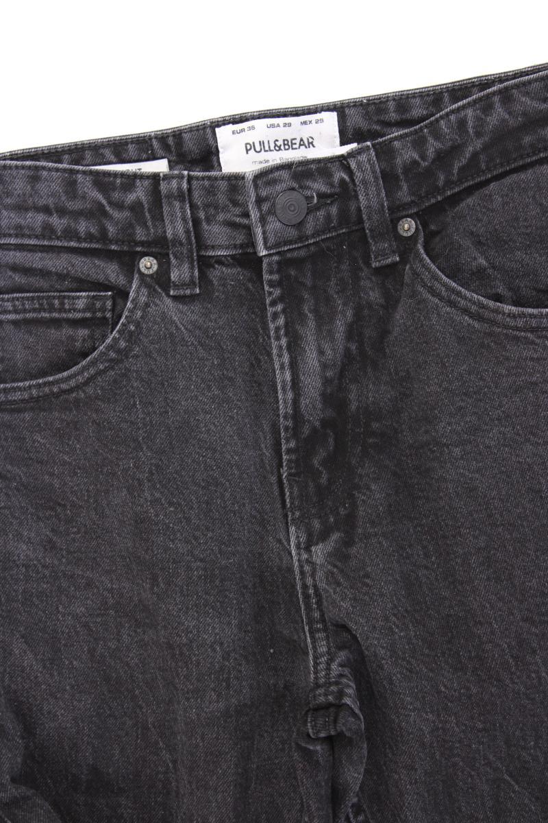 Pull&Bear Straight Jeans Gr. 36 grau