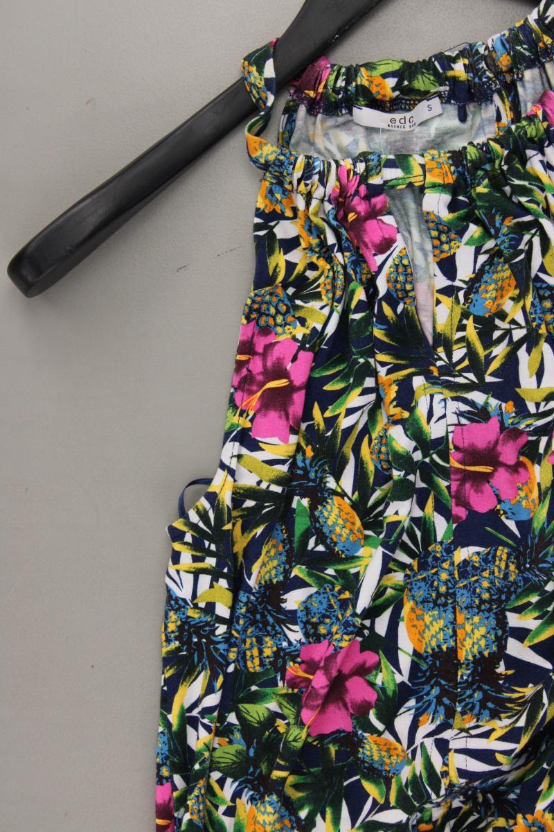 edc by Esprit Langer Jumpsuit Gr. S mit Blumenmuster mehrfarbig aus Viskose