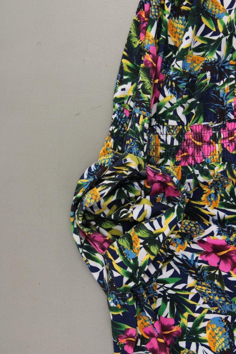 edc by Esprit Langer Jumpsuit Gr. S mit Blumenmuster mehrfarbig aus Viskose